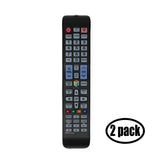 2 Pack Replacement Samsung BN59-01223A TV Remote Control for Samsung UN75JU641D Television
