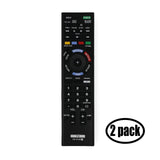 2 Pack Replacement Sony RM-YD102 TV Remote Control for Sony KDL-65W850A Television