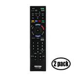 2 Pack Replacement Sony RM-YD102 TV Remote Control for Sony KDL55W950B Television
