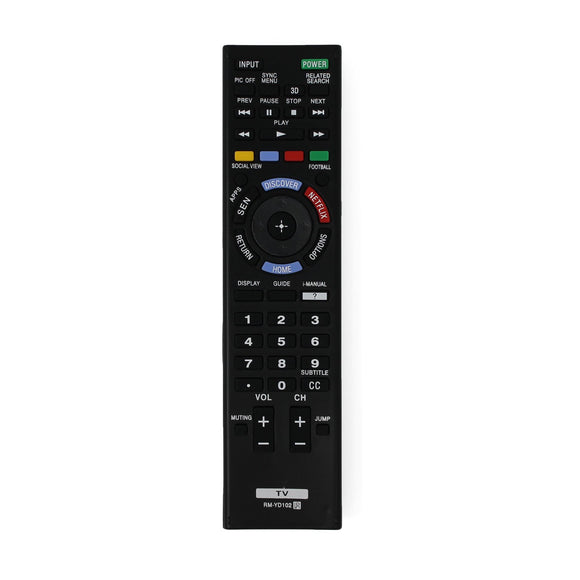 Replacement Sony RM-YD102 TV Remote Control for Sony KDL65X830B Television