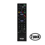 2 Pack Replacement Sony RM-YD103 TV Remote Control for Sony XBR65X800B Television