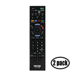 2 Pack Replacement Sony RM-YD103 TV Remote Control for Sony KDL46HX750 Television