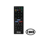 2 Pack Replacement Sony RMT-B126A Blu-ray Disc Player Remote Control for Sony BDP-S2200 Blu-ray Disc Player
