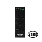 2 Pack Replacement Sony RMT-D197A DVD Player Remote Control for Sony DVPSR210P DVD Player