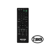 2 Pack Replacement Sony RMT-D197A DVD Player Remote Control for Sony DVPSR201P DVD Player
