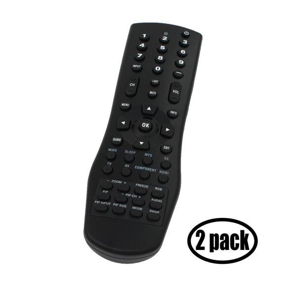 2 Pack Replacement for Vizio VR1 TV Remote Control Works with Vizio VA19LHDTV10T Television