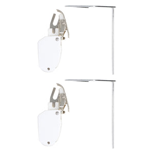 2-Pack Even Feed Walking Foot with Quilt Guide for Singer 7422 Advance Low Shank Sewing Machine