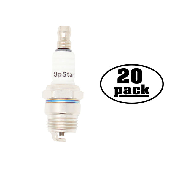 20-Pack Compatible Champion DJ7Y Spark Plug Replacement