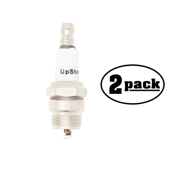 2-Pack Compatible Spark Plug for MCCULLOCH Chain Saw Pro Mac 5700, 5700AV, 5720, 6300AV