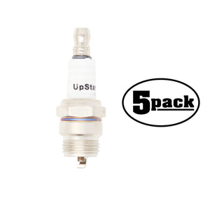 5-Pack Compatible Champion DJ8J Spark Plug Replacement