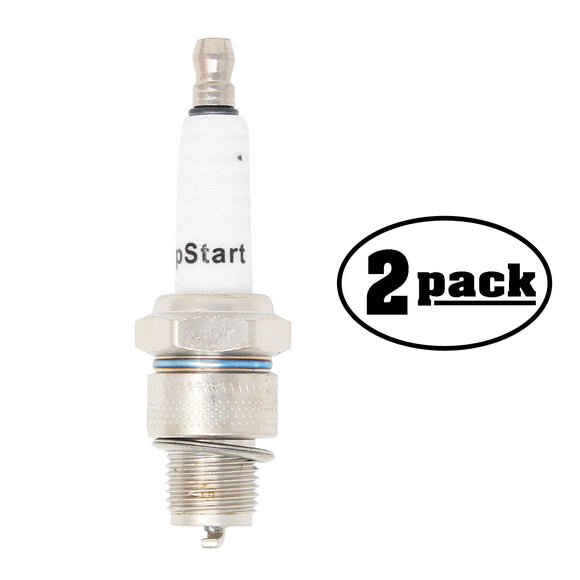 2-Pack Compatible Spark Plug for HOWARD ROTAVATOR Tiller GEM 20, 24, 30 with Howard Engines