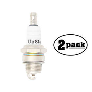 2-Pack Compatible Spark Plug for REMINGTON Chain Saw Mighty-Mite Super Deluxe, Weekender, Pow-R-Cut