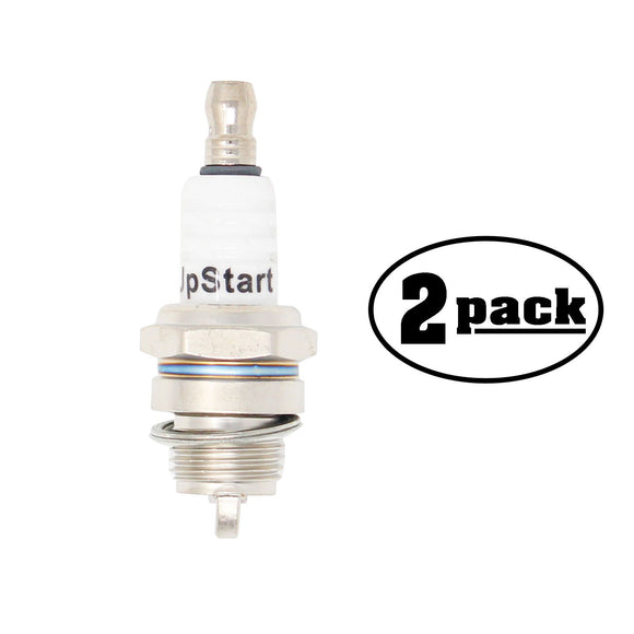 2-Pack Compatible Spark Plug for JONSERED Chain Saw 2163, 2163 Turbo, 2163W Turbo, 2165, 2165 Turbo