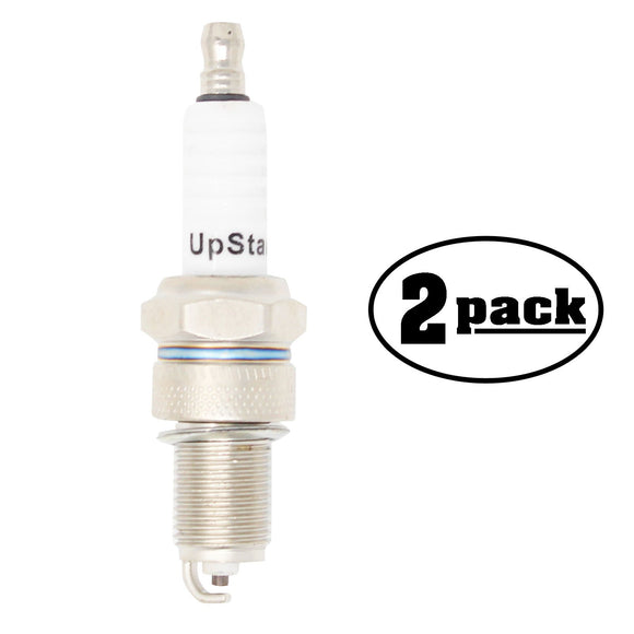 2-Pack Compatible Spark Plug for LCT Engine Power Equipment CMXX 291 Horizontal 10.0 h.p.