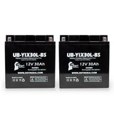 2-Pack Battery Replacement for 2014 Arctic Cat Prowler 700 700 CC UTV - 12V, 30AH