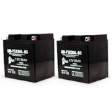 2-Pack Battery Replacement for Moto Guzzi Convert 1000 CC Motorcycle - 12V, 30AH