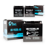 3-Pack Battery Replacement for 1985 BMW R80, R80RT 800 CC Motorcycle - 12V, 30AH