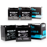 4-Pack Battery Replacement for 2014 Harley-Davidson CVO FLH (Touring) 1803 CC Motorcycle - 12V, 30AH
