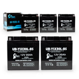 5-Pack Battery Replacement for 2017 BRP (CAN-AM) Defender XT 800 CC UTV - 12V, 30AH