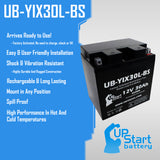 4-Pack Battery Replacement for 2011 Arctic Cat Prowler 550 550 CC UTV - 12V, 30AH