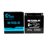 Battery Replacement for 1981 BMW R100/7 1000 CC Motorcycle - 12V, 30AH