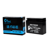 2008 Yamaha SR400 400CC Motorcycle Battery Replacement - 12V, 2.3Ah