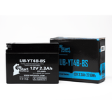 2005 Yamaha SR400 400CC Motorcycle Battery Replacement - 12V, 2.3Ah