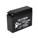 2-Pack 2008 Suzuki DR-Z70 70CC Motorcycle Battery Replacement - 12V, 2.3Ah