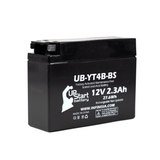2-Pack 2013 Yamaha TTR110E 110CC Motorcycle Battery Replacement - 12V, 2.3Ah