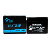 2007 Yamaha SR400 400CC Motorcycle Battery Replacement - 12V, 2.3Ah
