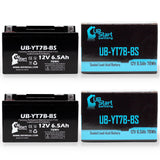 2-Pack 2008 Yamaha YFZ450X 450CC ATV Battery Replacement - 12V, 6Ah