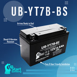 2-Pack 2004 Suzuki DR-Z400, E, S, SM 400CC Motorcycle Battery Replacement - 12V, 6Ah