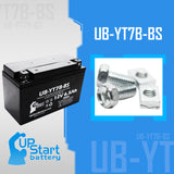 2-Pack 2007 Yamaha YFZ450 450CC ATV Battery Replacement - 12V, 6Ah