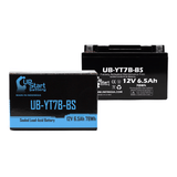 2005 Yamaha TTR250 250CC Motorcycle Battery Replacement - 12V, 6Ah