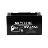 2-Pack 2006 Yamaha YFZ450 450CC ATV Battery Replacement - 12V, 6Ah