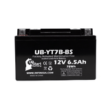 2-Pack 2010 Triumph Daytona 675 675CC Motorcycle Battery Replacement - 12V, 6Ah