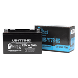 2007 Yamaha YFZ450 450CC ATV Battery Replacement - 12V, 6Ah