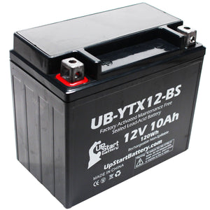 2010 Kawasaki Vulcan 900 Classic 900 CC Motorcycle Battery Replacement - 12V, 10Ah