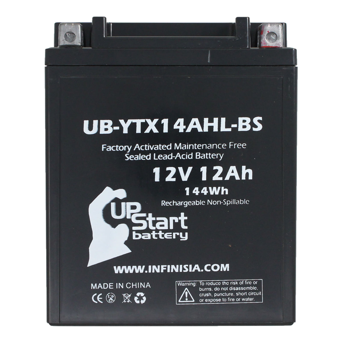 thumbnail image 2 of SigmasTek STX14AHL-BS Battery For Honda CB750F 750CC Super Sport 1975-1982 2 of 6