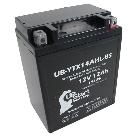 Battery Replacement for 1990 Kawasaki VN750-A Vulcan 750 CC Motorcycle - 12V, 12AH
