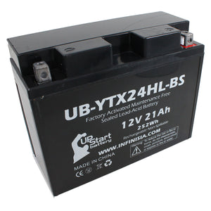 Battery Replacement for 2017 BRP (CAN-AM) Spyder (RT, F3) 1330 CC Motorcycle - 12V, 21AH