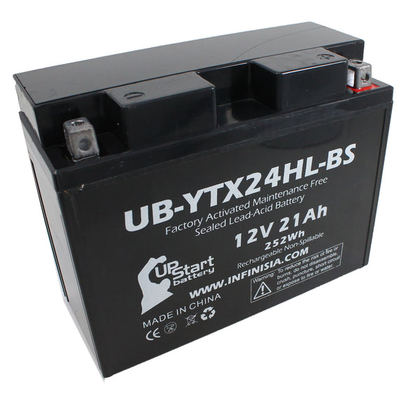 Battery Replacement for 2017 BRP (CAN-AM) Spyder (RT, F3) 1330 CC Motorcycle - 12V, 21AH
