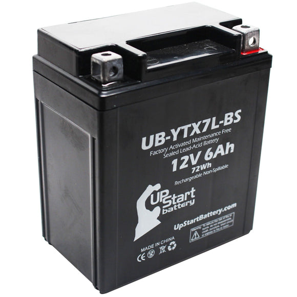 1994 Suzuki RV125 SE, R 125CC Motorcycle Battery Replacement - 12V, 6Ah