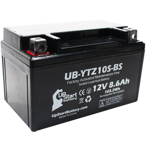 2011 Yamaha YZF-R1 1000CC Motorcycle Battery Replacement - 12V, 8.6Ah