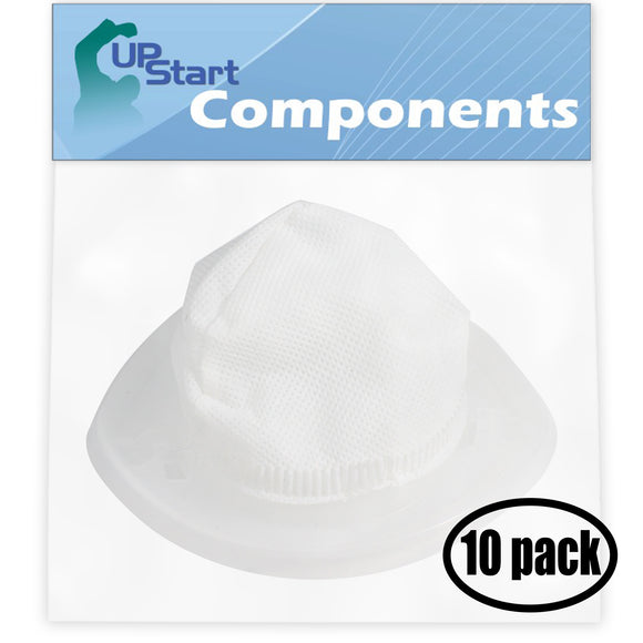 10-Pack EVF100 Filter Replacement for Black & Decker BDH7200CHV Vacuum Cleaner