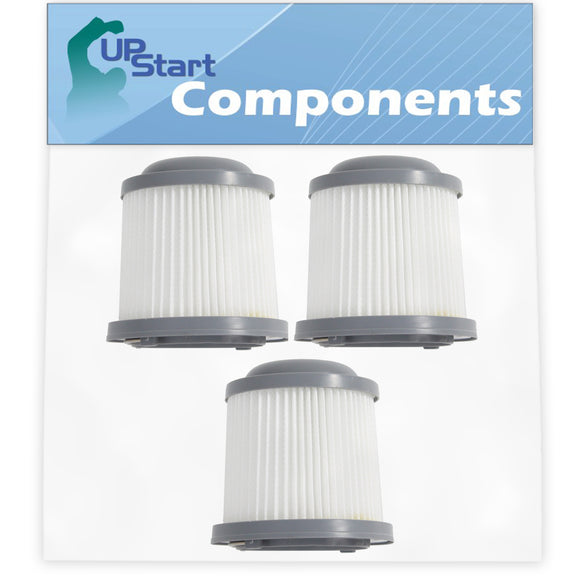 3-Pack PVF110 Filter Replacement for Black & Decker PHV1810 Cordless Pivot Vacuum Cleaner