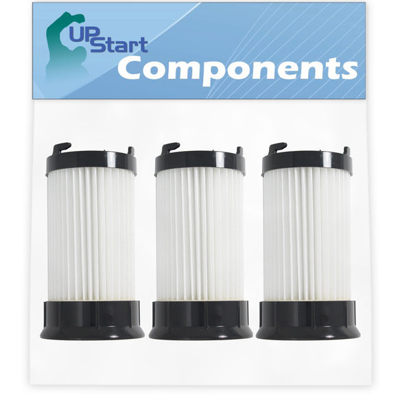 3-Pack DCF-4 DCF-18 Filter Replacement for Eureka & GE Vacuum Cleaners - Compatible with Eureka DCF-4 DCF-18 HEPA Dust Cup Filter