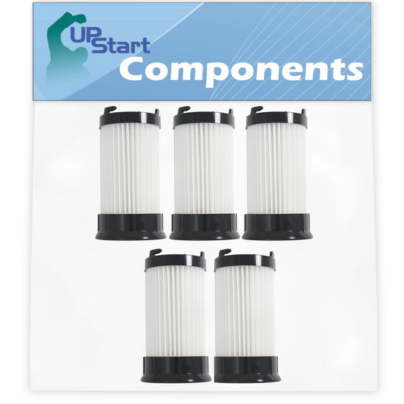 5-Pack DCF-4 DCF-18 Filter Replacement for Eureka & GE Vacuum Cleaners - Compatible with Eureka DCF-4 DCF-18 HEPA Dust Cup Filter