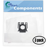 6 Miele S300i - S399 Vacuum Bags Replacement with 6 Micro Filters