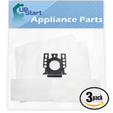 6 Miele Flamenco II S251 Vacuum Bags Replacement with 6 Micro Filters